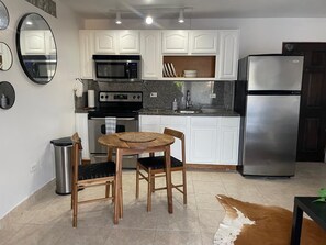 Microwave, oven, stovetop