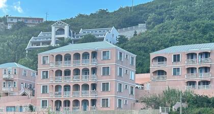 Charming 1-bedroom apartment in Tortola with AC, WiFi, laundry facilities.