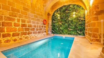 Indoor pool, a heated pool