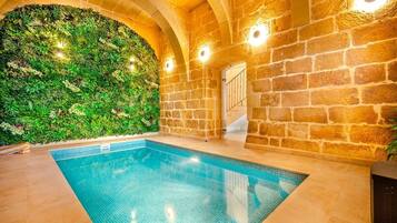 Indoor pool, a heated pool