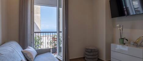 Suite Panoramique, vue mer | Terrasse/Patio