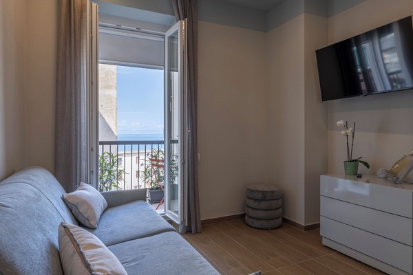 Panoramic Suite, Sea View | Terrace/patio