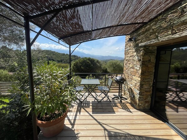 Outdoor dining - A Casetta di Oletta (little house in Oletta) (OLETTA)