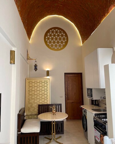 Serene 1-bedroom apartment with AC and WiFi Makadi Heights