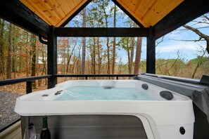 Bain à remous extérieur