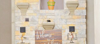 The bamboo bliss studio, adds a sense of happiness and relaxation.