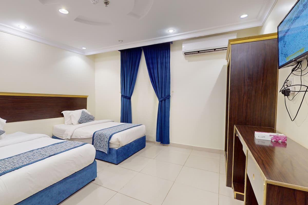 Apartemen Basic | 1 kamar tidur, tirai kedap cahaya, dan setrika/meja setrika