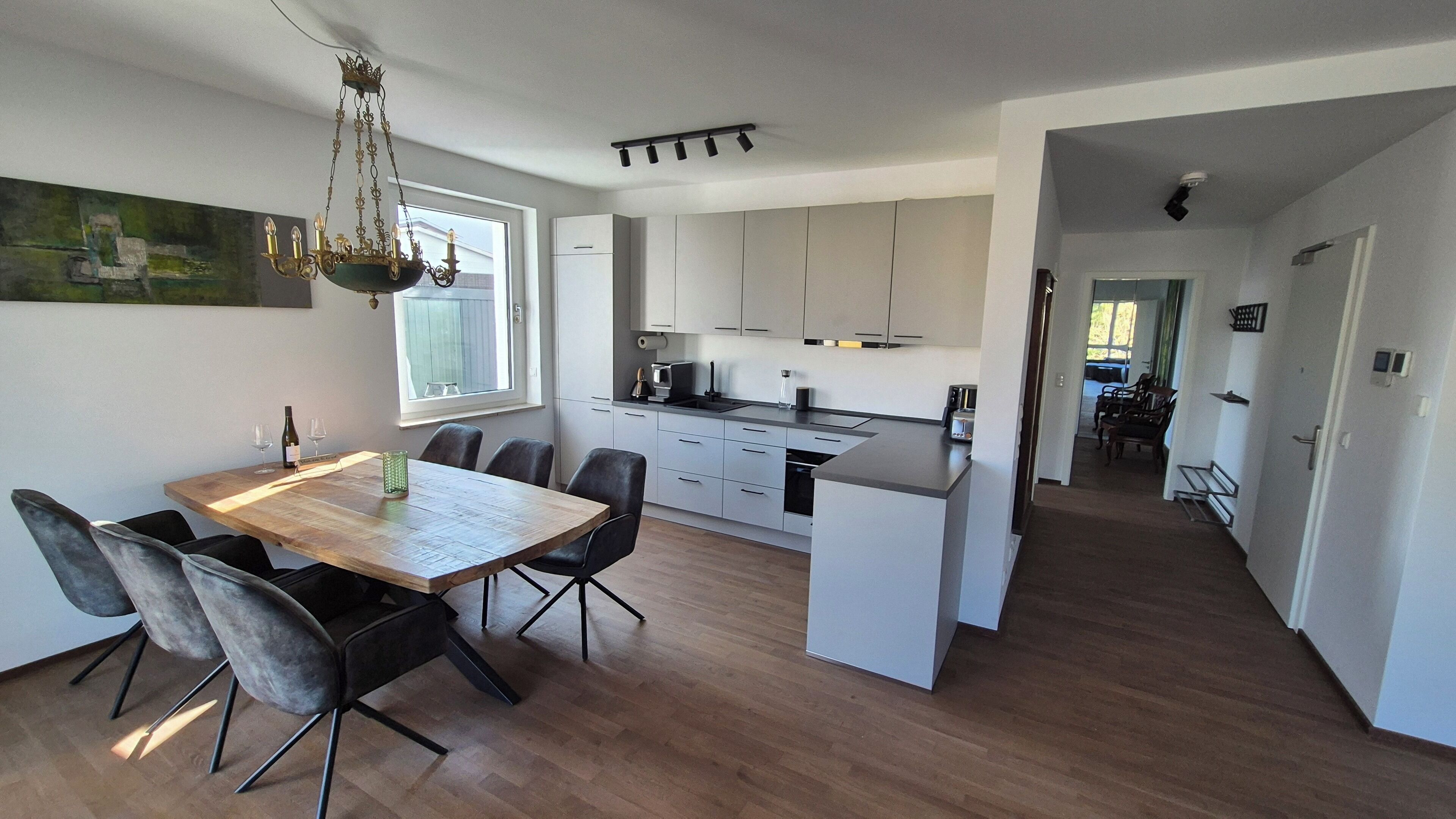 Kühlschrank, Ofen, Herdplatte, Geschirrspüler