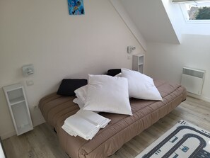 3 chambres, bureau, lit parapluie, Wi-Fi gratuit