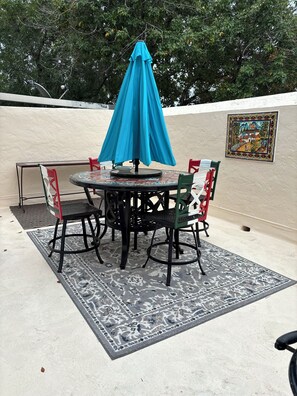 Restauration en plein air