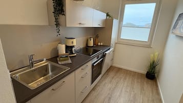 Kühlschrank, Ofen, Herdplatte, Geschirrspüler