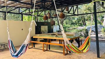 Opções para refeição ao ar livre