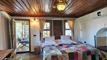 Cottage tiện nghi đơn giản, quang cảnh sân vườn | 1 phòng ngủ, bộ trải giường bằng vải cotton Ai Cập