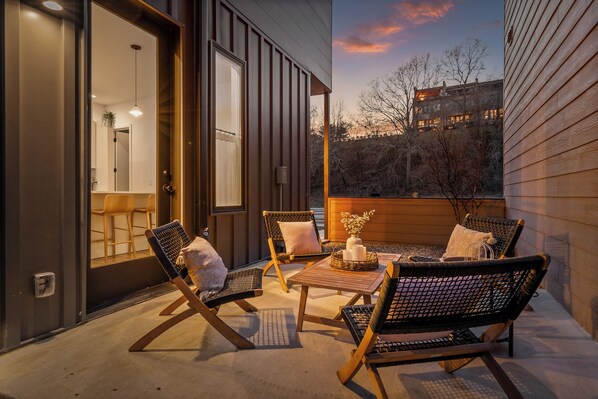 Terrace/patio - Amazing Panoramic Views From This Luxury Retreat, Enjoy The Sauna On Top Deck. (Chattanooga)