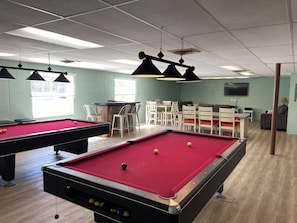 Games room - Coral's Canal RV LOT ONLY (Jensen Beach)