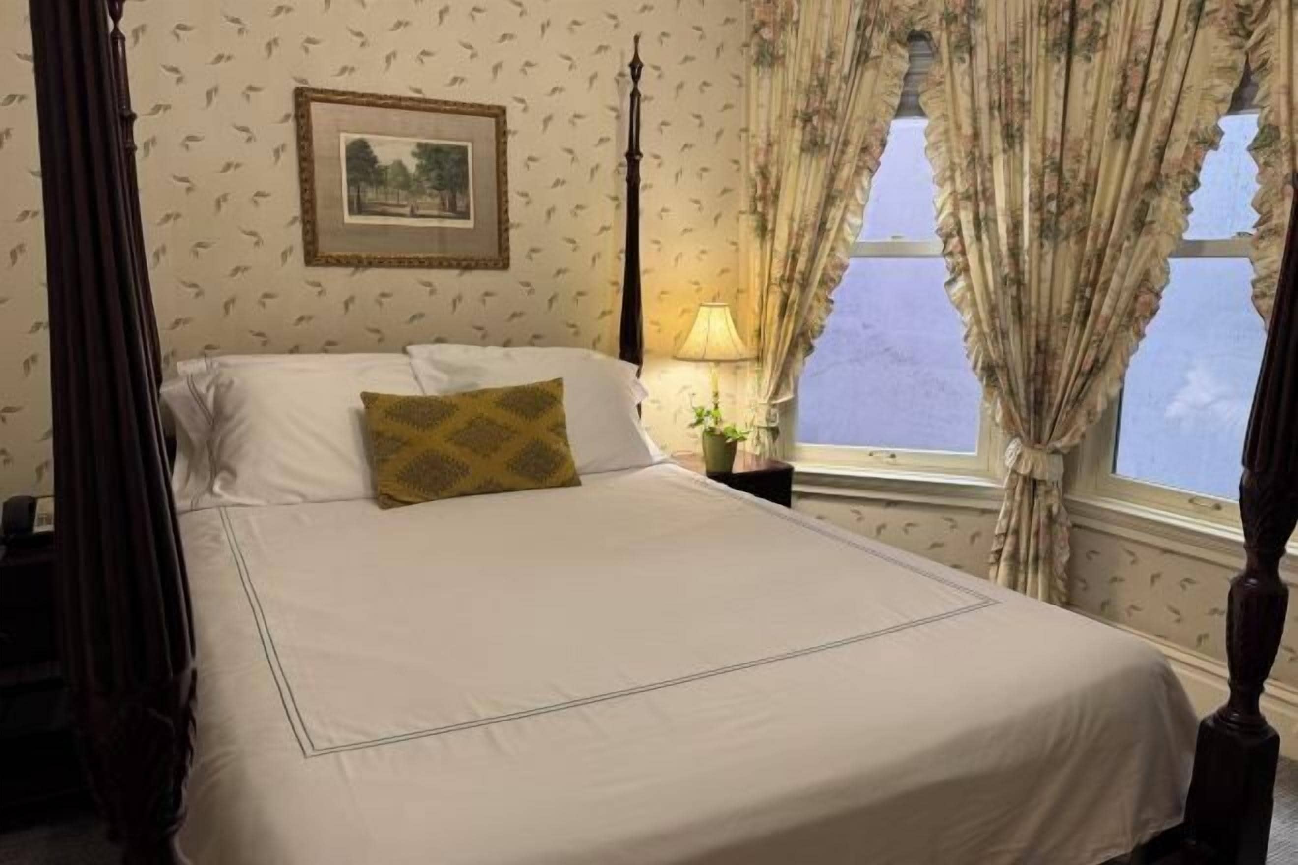 Premium bedding, individually decorated, individually furnished