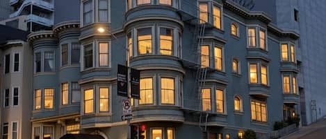 Voorkant van accommodatie