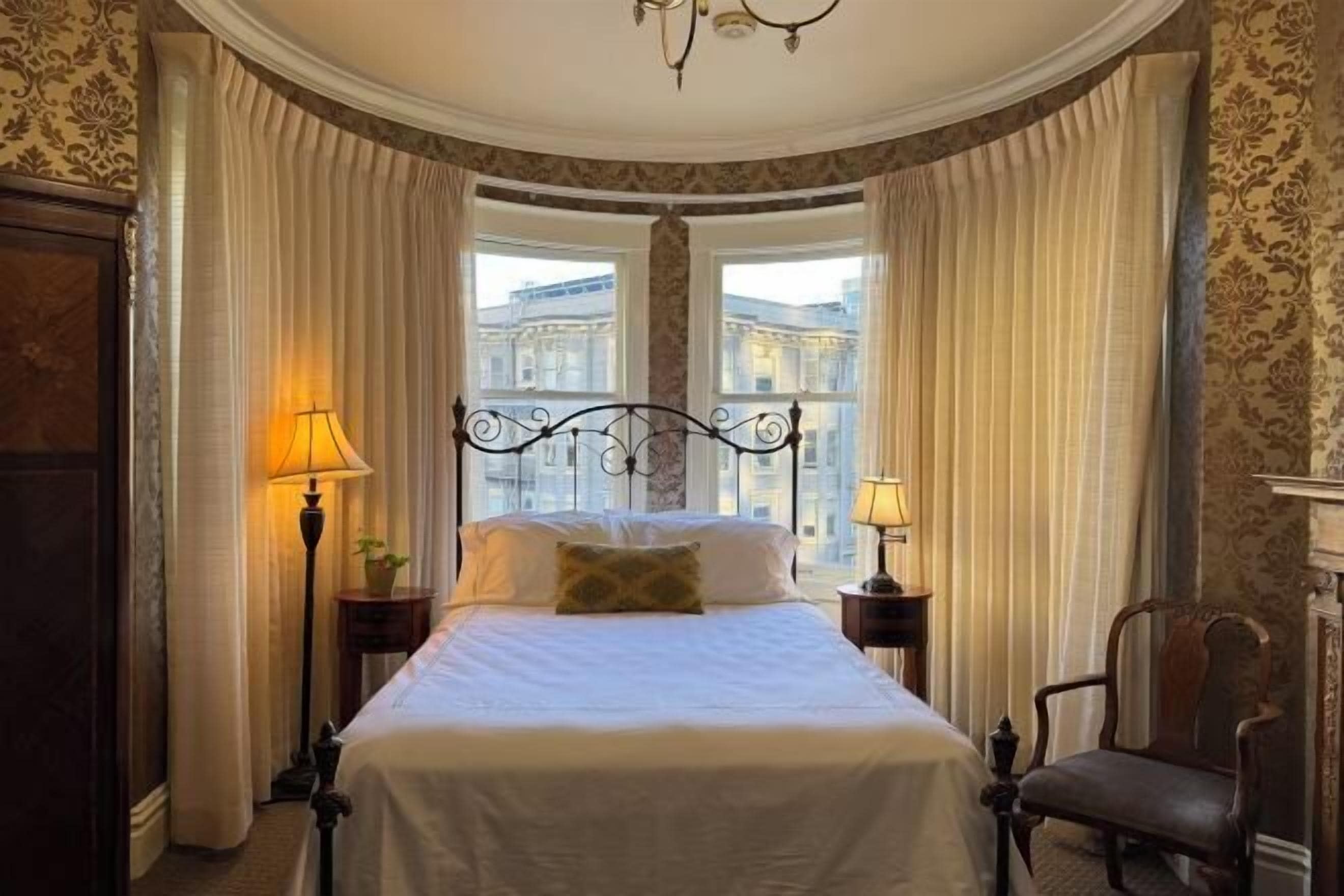 Premium bedding, individually decorated, individually furnished