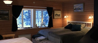 Get closer to the tranquility of a cozy little cabin at the end of the forest.