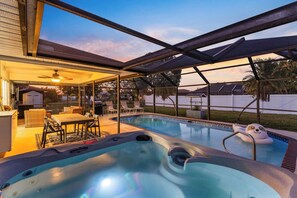 Una piscina climatizada