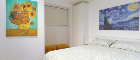 1 室のベッドルーム、アイロン / アイロン台、旅行用ベビーベッド、WiFi