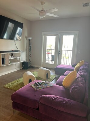 TV, table tennis, books