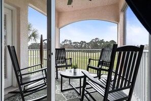 Terrace/patio - "The Albatross" One Bedroom Condo @ PGA Golf Villa (Port St. Lucie)