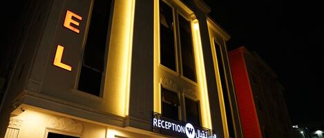 Façade de l’hébergement