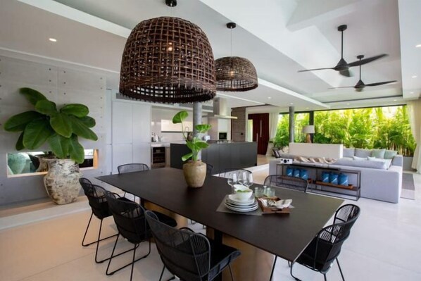Dining - Muscat 3-Bedroom Villa with Beach Access (Koh Samui)