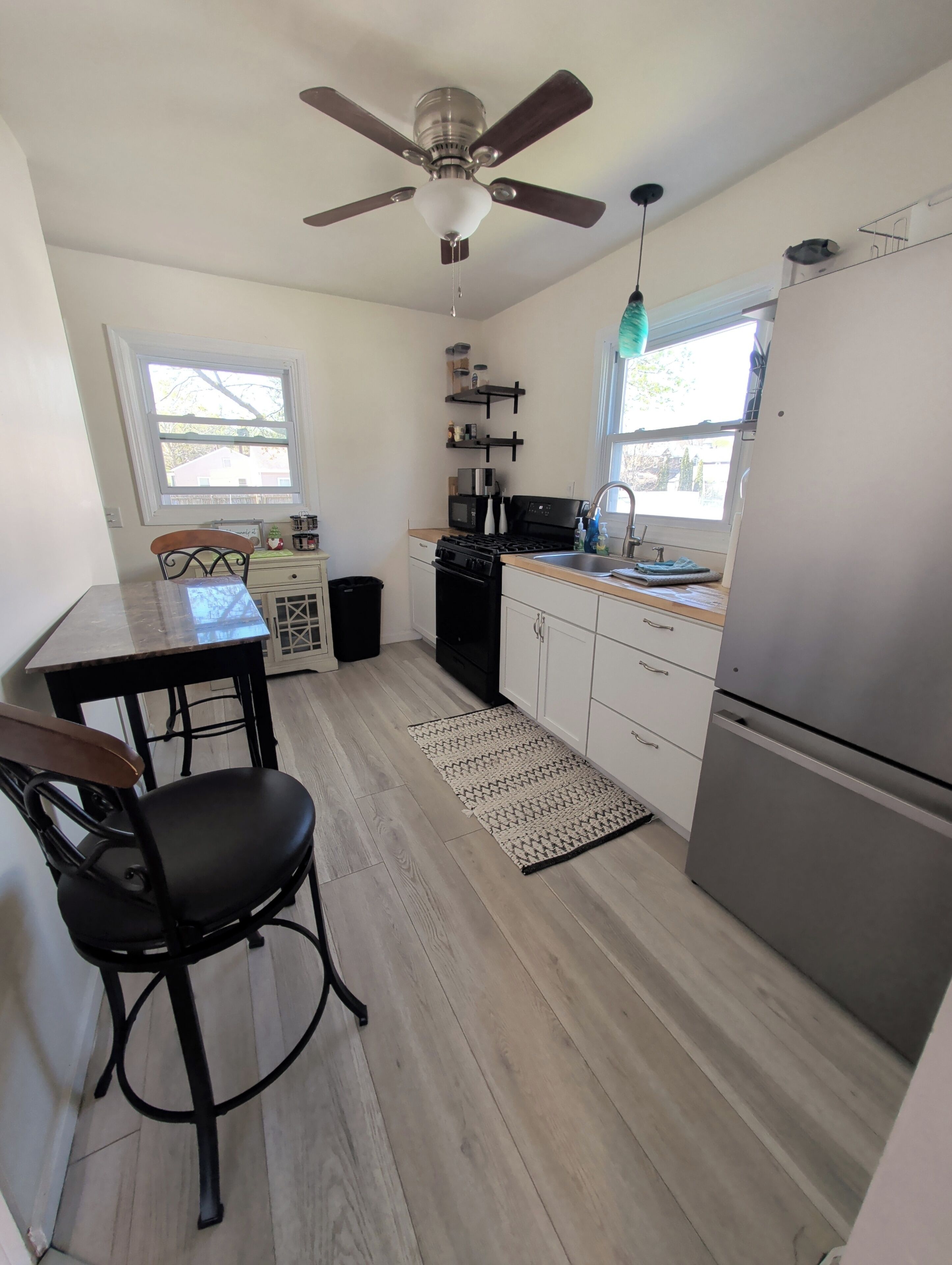 Microwave, oven, stovetop