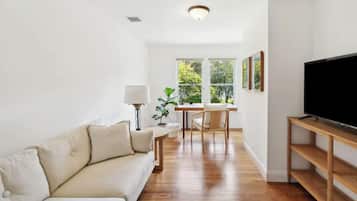 Luxury Suite, Lake View (Pet not allowed) | Desk, laptop workspace, iron/ironing board, free WiFi
