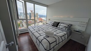 1 slaapkamer, een bureau, een strijkplank/strijkijzer, gratis wifi