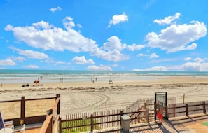On the beach, beach towels - NEW Amazing Ocean Front King Bed Studio in Daytona! (Daytona Beach)