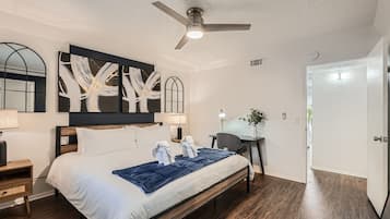 1 bedroom, desk, iron/ironing board, free WiFi