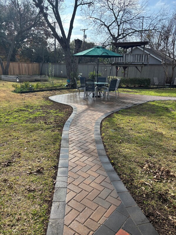 Restauration en plein air