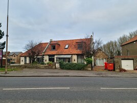 Konaklama yerinin ön cephesi