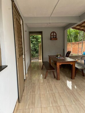 Outdoor dining - Jatobá Holiday Home - Carolina Maranhão (Carolina)