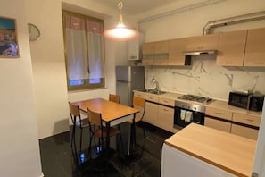 Microwave, oven, stovetop