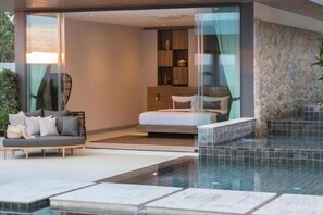 Unclassified image, 4 of 30, button - Exclusive Sea Renity A Beachfront Villa Retreat Sleeps 12 Adults and 6 Kids (Koh Samui)