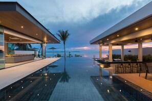 Unclassified image, 3 of 30, button - Exclusive Sea Renity A Beachfront Villa Retreat Sleeps 12 Adults and 6 Kids (Koh Samui)