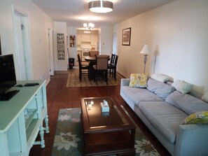 Family Apartment, Courtyard View | Living area - Dewit Suites (Brussels)