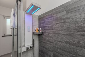 Shower, hair dryer, bidet, towels - Deluxe Cave (Torino)