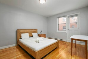 2 soveværelser, skrivebord, strygejern/strygebræt, gratis Wi-Fi