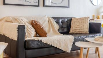 TV connectée, cheminée