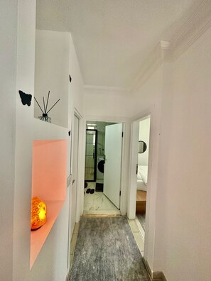 Basic-Maisonette, Balkon, Gartenblick | Wohnbereich