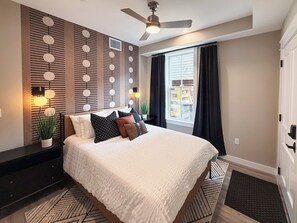 1 sovrum, strykjärn/strykbräda, wi-fi och sängkläder