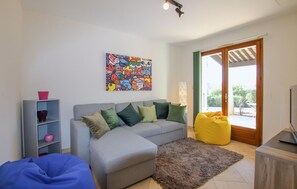 TV connectée, cheminée