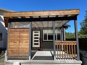 Voorkant van accommodatie