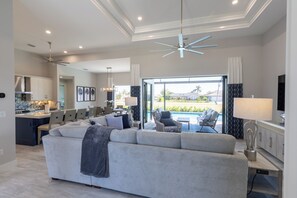 Interior - Beautiful Marco Island Home, Heated Private Pool, Inviting, Relaxing Setting, Private Yard! (Marco Island)