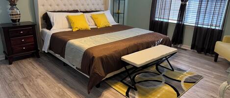 3 habitaciones, wifi gratis y ropa de cama